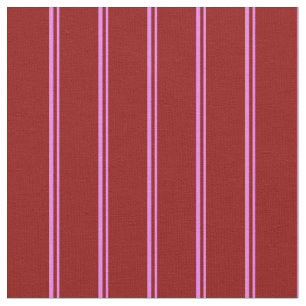 Tecido Padrão Striped/Links Vermelho violeta e escuro