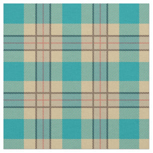 Tecido Padrão tartano retro-azul eserínho