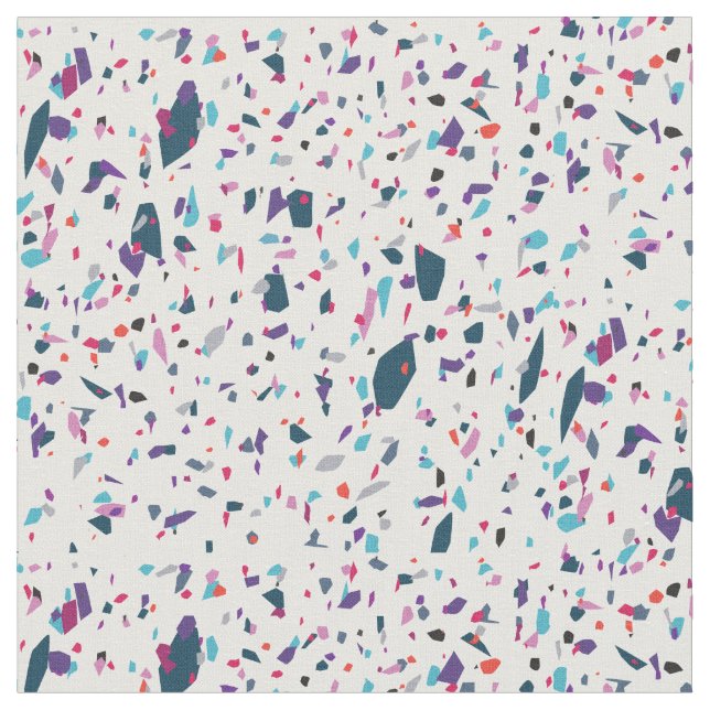 Tecido Padrão Terrazzo (Detalhe)