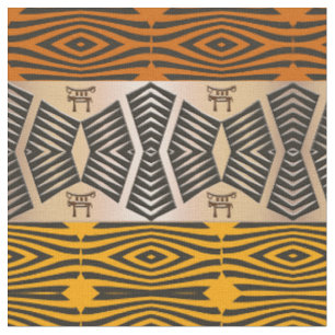 Tecido padrão tribal étnico africano