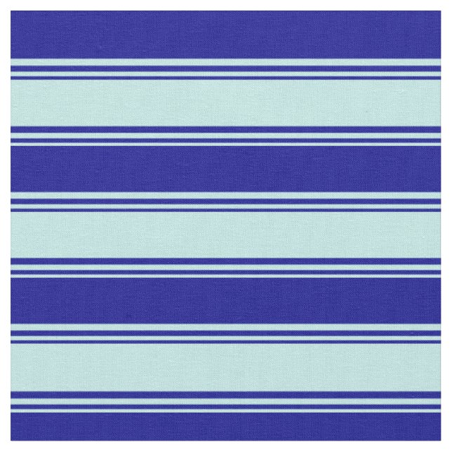 Tecido Padrão Turquesa e Blue Stripes/Linhas Escuras (Detalhe)