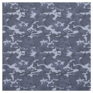 Tecido Padrão Urbano Militar Camo Azul Camuflado