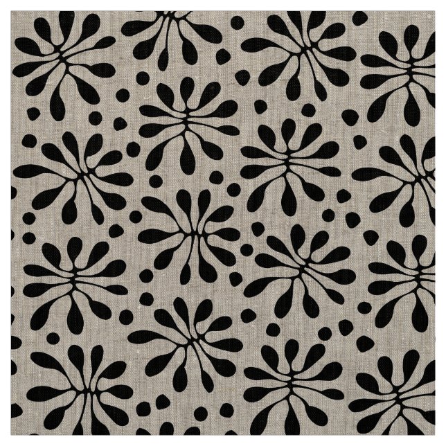 Tecido Padrão Vegetal Estilizado 020818 (Modelo)
