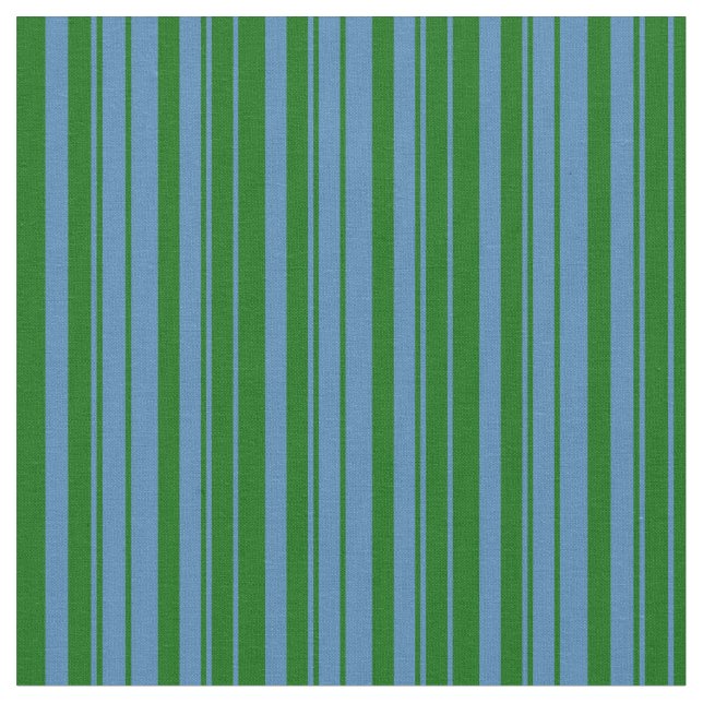 Tecido Padrão verde azul e escuro riscado/alinhado (Detalhe)