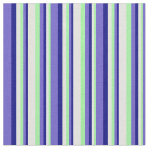 Tecido Padrão Verde, Ciano Claro, Azul e Azul de Traição