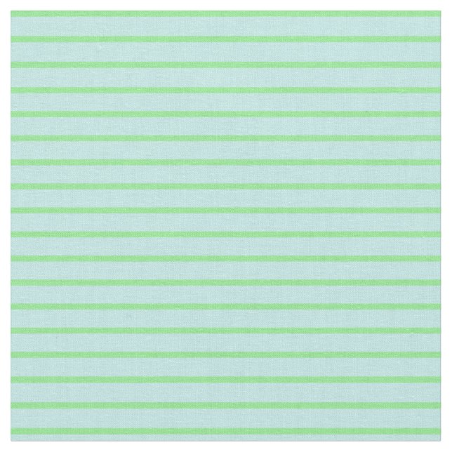 Tecido Padrão Verde Claro e Turquesa Vinculado/Striped (Detalhe)