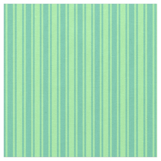 Tecido Padrão Verde e Aquamarino Vinculado (Detalhe)