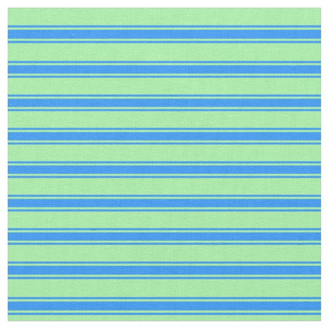 Tecido Padrão verde e azul esticado/alinhado (Detalhe)