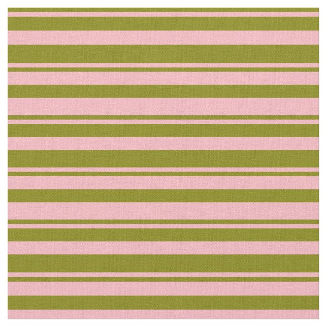 Tecido Padrão verde e Rosa claro colorido (Detalhe)