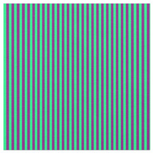 Tecido Padrão Verde e Roxo Vinculado/Striped