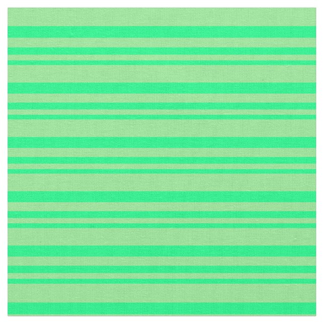Tecido Padrão verde e verde claro com coloração riscada (Detalhe)