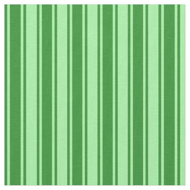 Tecido Padrão verde e verde florestal riscado/alinhado (Detalhe)