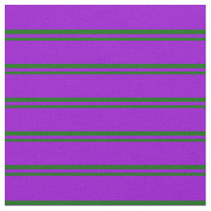 Tecido Padrão Verde Escuro e Violeta Colorida