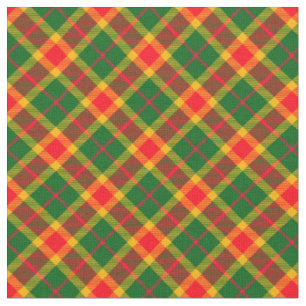 Tecido Padrão verde Grunge de Xadrez inclinada inspirado