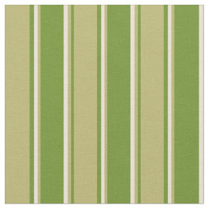 Tecido Padrão Verde, Khaki Escuro e Linhas Biscas