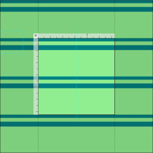 Tecido Padrão Verde-Teal e Leve de Stripes