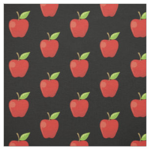 Tecido Padrão Vermelho Apple