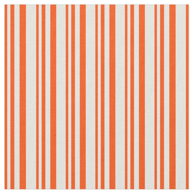 Tecido Padrão vermelho e bege Striped/linkado (Detalhe)