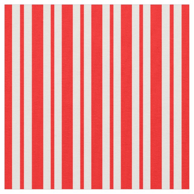 Tecido Padrão vermelho e branco linhado (Detalhe)