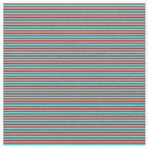 Tecido Padrão Vermelho e Ciano de Stripes