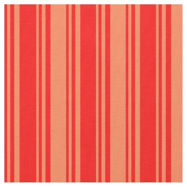 Tecido Padrão vermelho e coral (Detalhe)