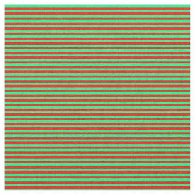 Tecido Padrão Vermelho e Verde das faixas (Detalhe)