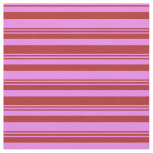 Tecido Padrão Vermelho e Violeta de Stripes