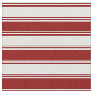 Tecido Padrão vermelho escuro e ciano claro