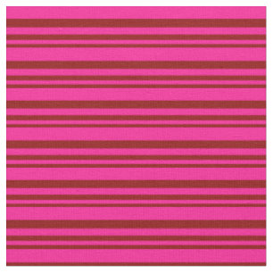 Tecido Padrão vermelho escuro e rosa profundo