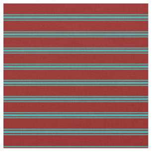 Tecido Padrão vermelho escuro e verde-claro