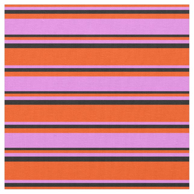 Tecido Padrão vermelho, violeta e preto (Detalhe)