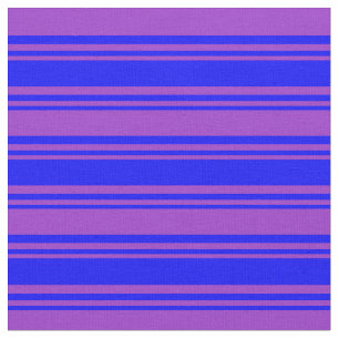 Tecido Padrão Vinculado à Orquídea Azul e Escura