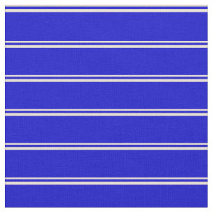 Tecido Padrão Vinculado Bisco e Azul