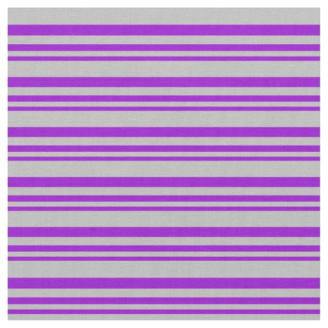 Tecido Padrão violeta escura e Cinza linkada/riscada (Detalhe)