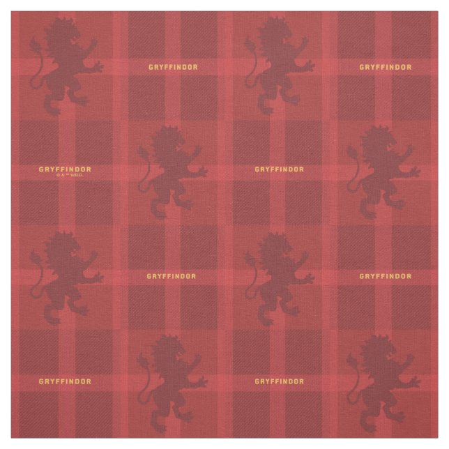 Tecido Padrão Xadrez GRYFFINDOR™ Tartan (Modelo)
