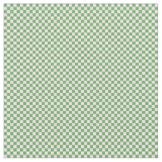 Tecido Padrão Xadrez Verde, Bege e Branco