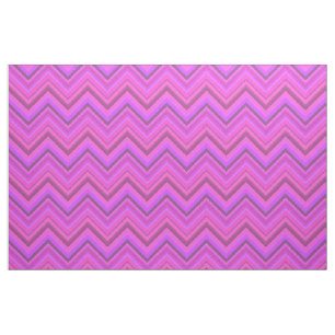 Tecido Padrão zigzag de listras cor-de-rosa