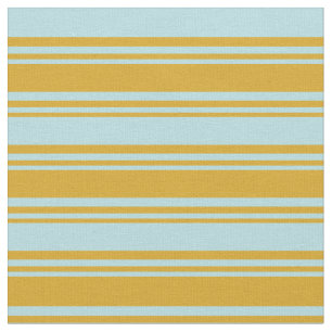 Tecido Padrões Azul de Goldenrod e Pó