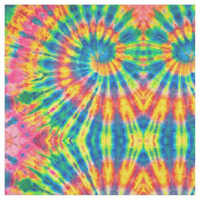 Tecido Padrões Coloridos Tie-dye Hippie (Detalhe)