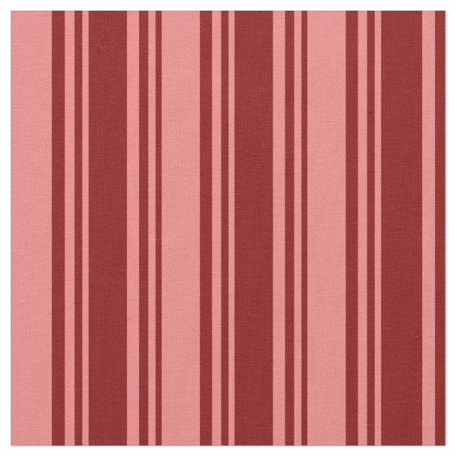 Tecido Padrões de borra e coral-claro stripteados/revesti (Detalhe)