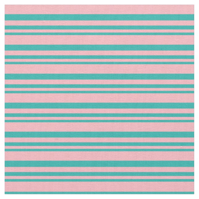 Tecido Padrões de cor verde e Rosa claro do mar claro (Detalhe)