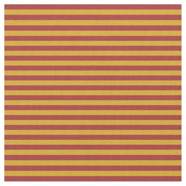Tecido Padrões de Goldenrod e Brown de Stripes (Detalhe)