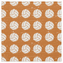 Tecido Padrões De Madeira De Voleibol De Laranja Queimado