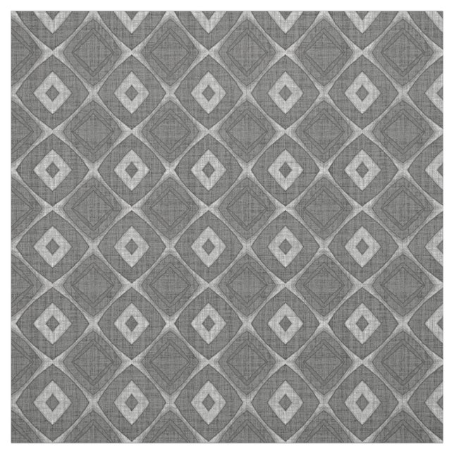 Tecido Padrões de Na moda de Quadrinhos Faux Batik Linen (Amostra)