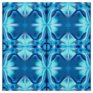Tecido Padrões Tie Dye no Indigo e no Azul Gelo