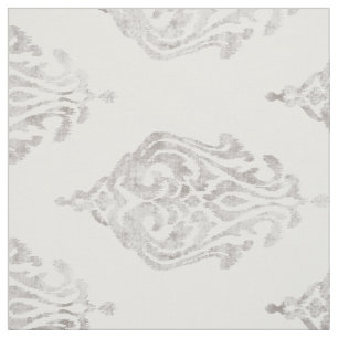 Tecido padrões tribais de ikat, beige neutro e bonito