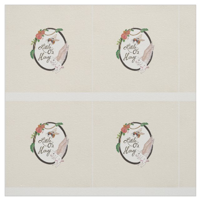 Tecido Painéis de mel da Lil O (Modelo)