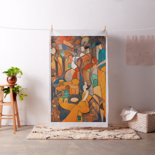 Tecido Painel de Inclinação de abstrato Cheater no estilo