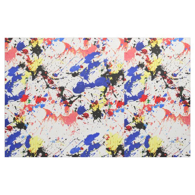 Tecido Paint Splatter (Fat Quarter)