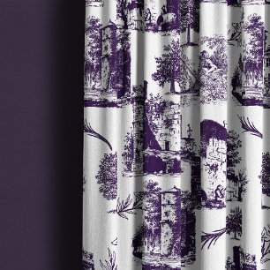 Tecido Paisagem Toile do vintage